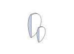 High-index planoconvex laser lenses