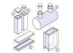 Crown glass cells
