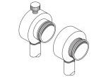 Holders for stock diameter optics