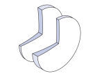 Meniscus cylindrical lenses