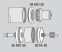 Microscope, C-mount, LED and other adaptors