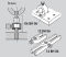 Direct-mounting screws and bases