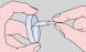 'First Contact' polymer film cleaner
